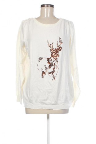 Damski sweter Bpc Bonprix Collection, Rozmiar XL, Kolor Biały, Cena 33,99 zł