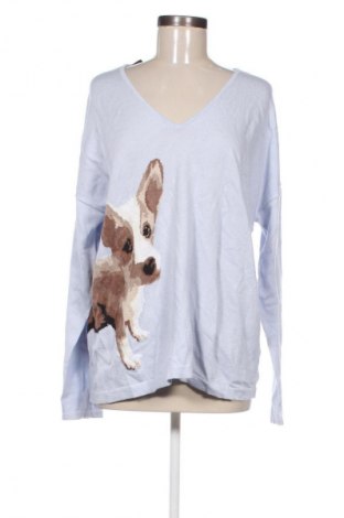 Pulover de femei J.Jill, Mărime L, Culoare Albastru, Preț 237,00 Lei