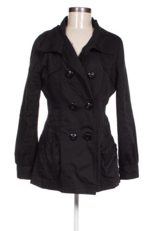 Damen Trenchcoat Vero Moda, Größe L, Farbe Schwarz, Preis 18,99 €