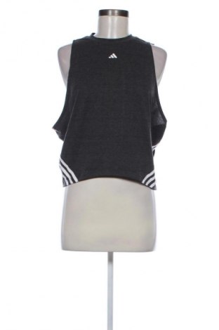 Damen Sporttop Adidas, Größe S, Farbe Grau, Preis 11,99 €