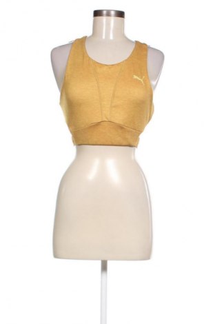 Damen Sporttop PUMA, Größe M, Farbe Golden, Preis 21,99 €