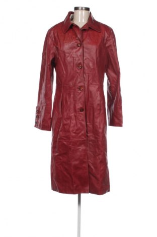 Damen Ledermantel, Größe XL, Farbe Rot, Preis 109,88 €