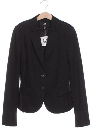 Damen Blazer H&M, Größe XS, Farbe Schwarz, Preis € 13,43