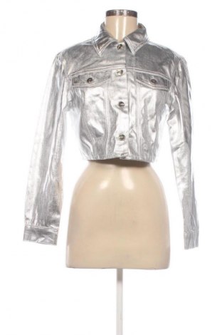 Damenjacke Zara, Größe M, Farbe Silber, Preis 30,99 €