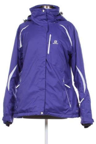 Damenjacke für Wintersports Salomon, Größe XL, Farbe Lila, Preis € 154,99