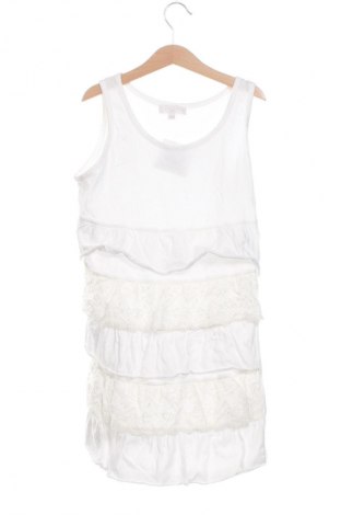 Kinderkleid Charles Vogele, Größe 12-13y/ 158-164 cm, Farbe Weiß, Preis 12,28 €