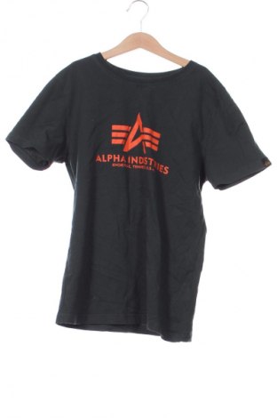 Dziecięcy T-shirt Alpha Industries, Rozmiar 11-12y/ 152-158 cm, Kolor Zielony, Cena 45,98 zł