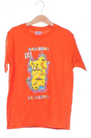 Kinder T-Shirt Kokse, Größe 7-8y/ 128-134 cm, Farbe Orange, Preis 3,99 €