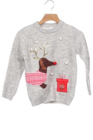 Kinderpullover Primark, Größe 4-5y/ 110-116 cm, Farbe Grau, Preis € 6,99