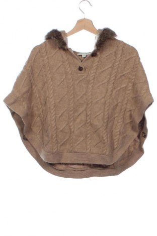 Kinderponcho Massimo Dutti, Größe 11-12y/ 152-158 cm, Farbe Braun, Preis 24,99 €