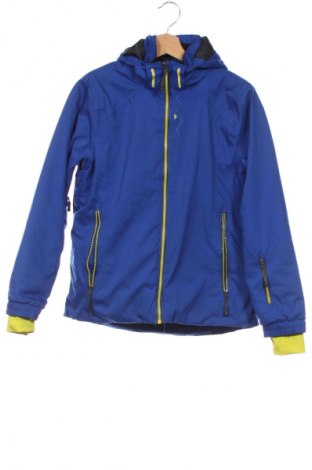 Kinderjacke für Wintersport Crivit, Größe 10-11y/ 146-152 cm, Farbe Blau, Preis 28,99 €