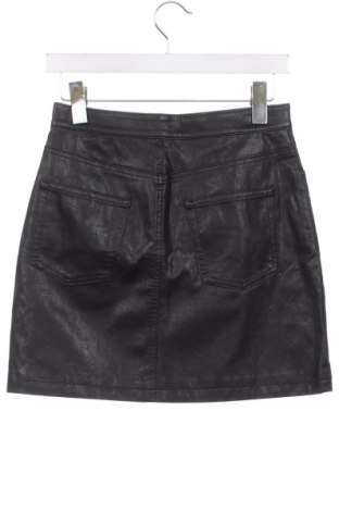 Bőrszoknya H&M Divided, Méret XS, Szín Fekete, Ár 3 800 Ft