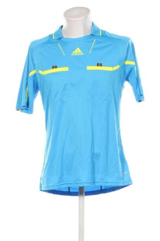 Ανδρικό t-shirt Adidas, Μέγεθος L, Χρώμα Μπλέ, Τιμή 14,99 €