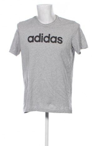 Męski T-shirt Adidas, Rozmiar L, Kolor Szary, Cena 88,99 zł