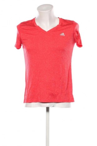 Herren T-Shirt Adidas, Größe L, Farbe Rot, Preis € 18,99