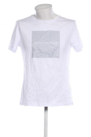 Tricou de bărbați Antony Morato, Mărime L, Culoare Alb, Preț 88,99 Lei