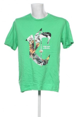 Męski T-shirt C&A, Rozmiar L, Kolor Zielony, Cena 51,99 zł