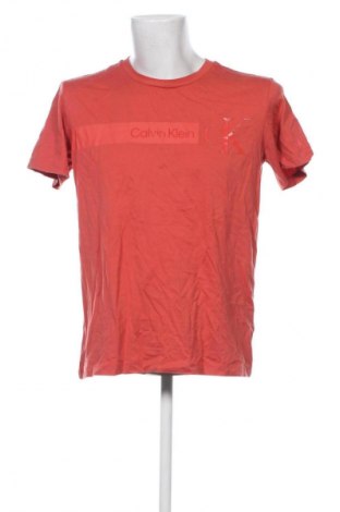 Herren T-Shirt Calvin Klein Jeans, Größe L, Farbe Rot, Preis € 23,99