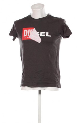 Ανδρικό t-shirt Diesel, Μέγεθος S, Χρώμα Γκρί, Τιμή 50,00 €