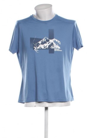 Męski T-shirt Jack Wolfskin, Rozmiar XXL, Kolor Niebieski, Cena 88,99 zł