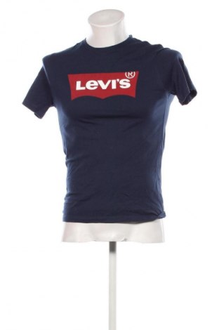 Męski T-shirt Levi's, Rozmiar XS, Kolor Niebieski, Cena 78,99 zł