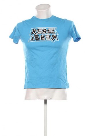 Męski T-shirt Seven Sisters, Rozmiar S, Kolor Niebieski, Cena 38,99 zł