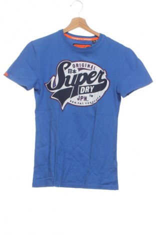 Pánske tričko  Superdry, Veľkosť XS, Farba Modrá, Cena  9,00 €