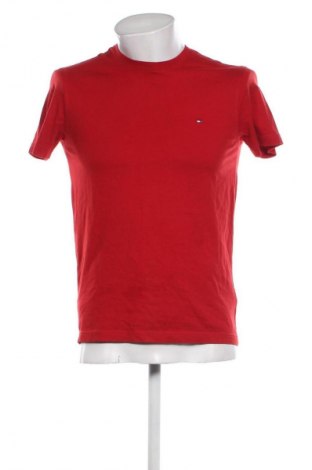 Pánské tričko  Tommy Hilfiger, Velikost S, Barva Červená, Cena  499,00 Kč