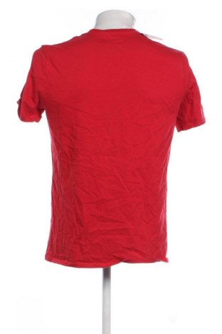 Męski T-shirt Tommy Hilfiger, Rozmiar L, Kolor Czerwony, Cena 111,99 zł
