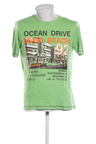 Herren T-Shirt Van Vaan, Größe M, Farbe Grün, Preis 9,99 €