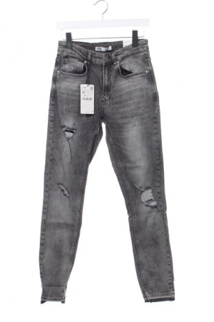 Мъжки дънки Zara, Размер S, Цвят Сив, Цена 73,30 лв.