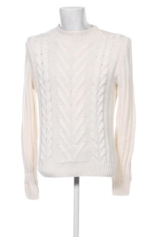 Herrenpullover Finshley&Harding, Größe M, Farbe Weiß, Preis 29,99 €