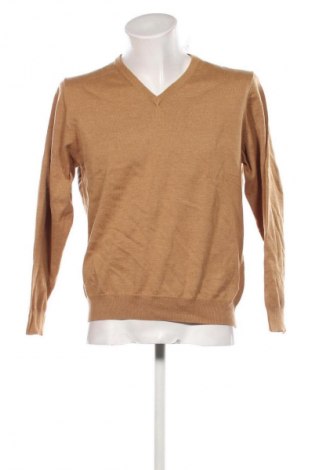 Herrenpullover James & Nicholson, Größe M, Farbe Beige, Preis 17,99 €