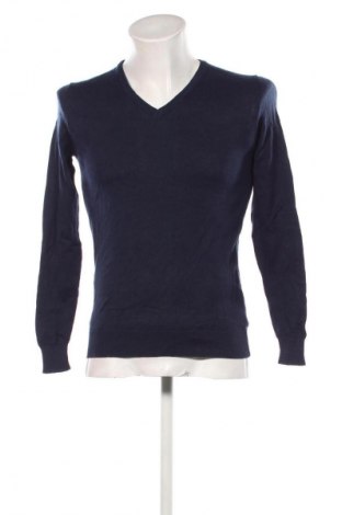 Herrenpullover Piazza Italia, Größe S, Farbe Blau, Preis 14,99 €