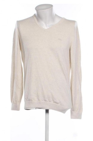 Herrenpullover S.Oliver, Größe M, Farbe Beige, Preis € 11,99