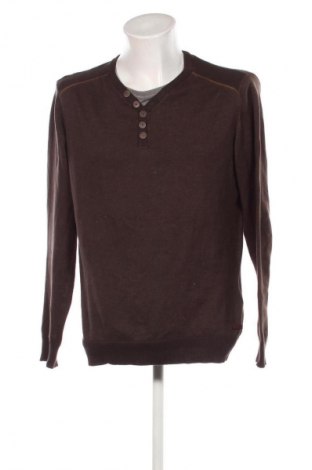 Herrenpullover Tom Tailor, Größe XL, Farbe Braun, Preis 23,99 €