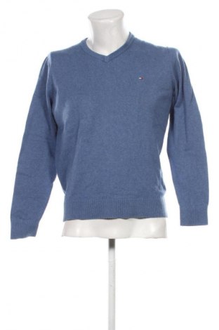 Herrenpullover Tommy Hilfiger, Größe M, Farbe Blau, Preis 46,00 €