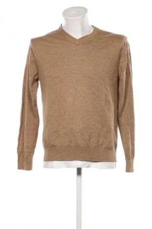 Herrenpullover Tommy Hilfiger, Größe L, Farbe Beige, Preis 38,23 €