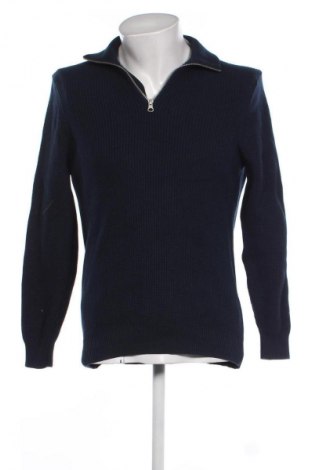 Herrenpullover Zara, Größe M, Farbe Blau, Preis 14,99 €