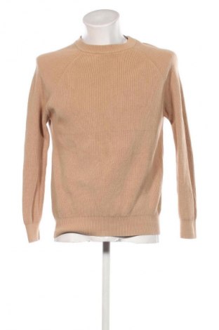 Herrenpullover Zara, Größe M, Farbe Beige, Preis 16,37 €