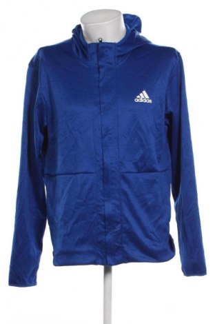 Herren Sweatshirt Adidas, Größe L, Farbe Blau, Preis € 31,99