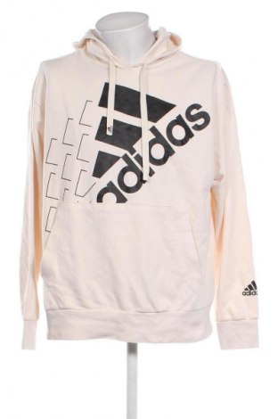 Herren Sweatshirt Adidas, Größe L, Farbe Beige, Preis 34,99 €