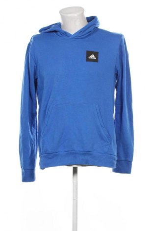 Herren Sweatshirt Adidas, Größe M, Farbe Blau, Preis 33,99 €