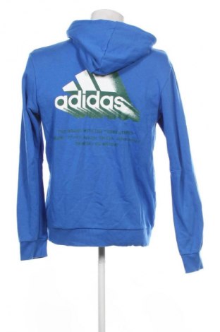 Herren Sweatshirt Adidas, Größe M, Farbe Blau, Preis 33,99 €