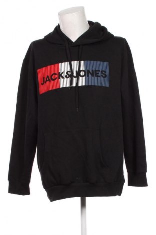 Ανδρικό φούτερ Jack & Jones, Μέγεθος 3XL, Χρώμα Μαύρο, Τιμή 52,99 €