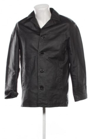 Herren Lederjacke Tom Tailor, Größe M, Farbe Schwarz, Preis € 47,99