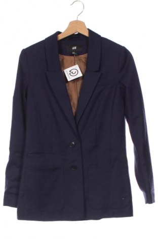 Pánské sako  H&M, Velikost XS, Barva Modrá, Cena  189,00 Kč