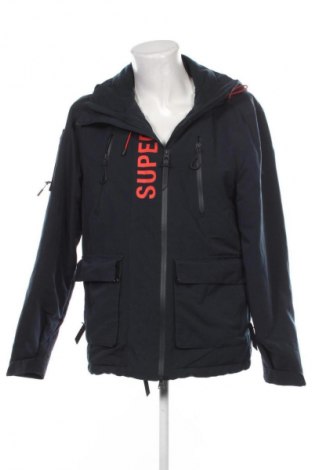 Herrenjacke Superdry, Größe XXL, Farbe Blau, Preis 51,99 €