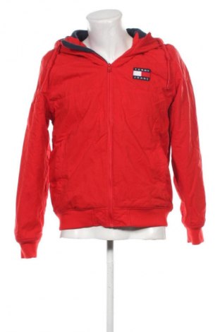 Herrenjacke Tommy Jeans, Größe L, Farbe Rot, Preis € 114,99