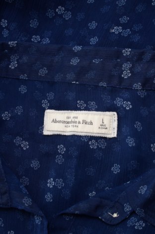 Γυναικείο πουκάμισο Abercrombie & Fitch, Μέγεθος L, Χρώμα Μπλέ, Τιμή 16,08 €